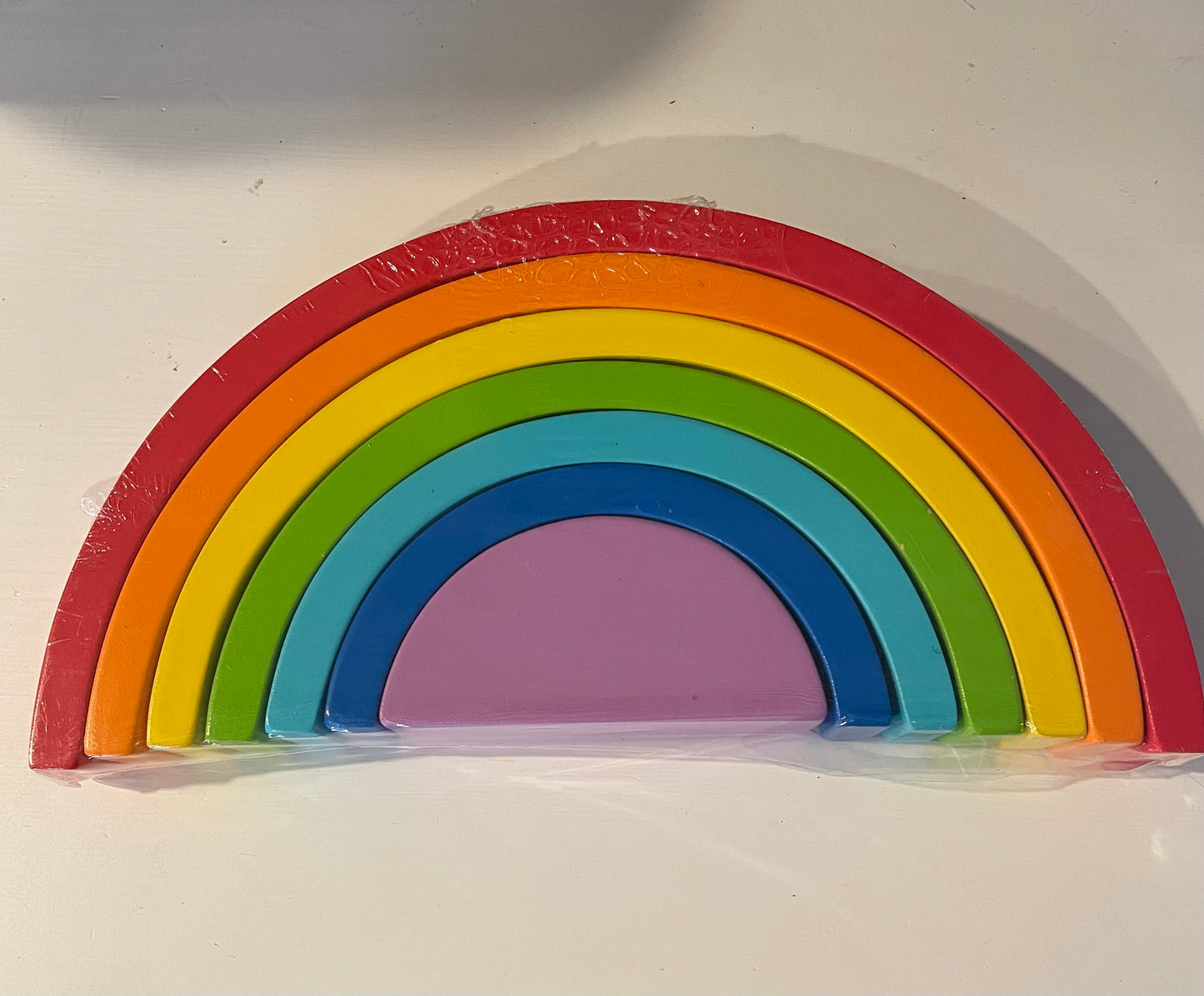 New Monterssori wooden Rainbow stackers
