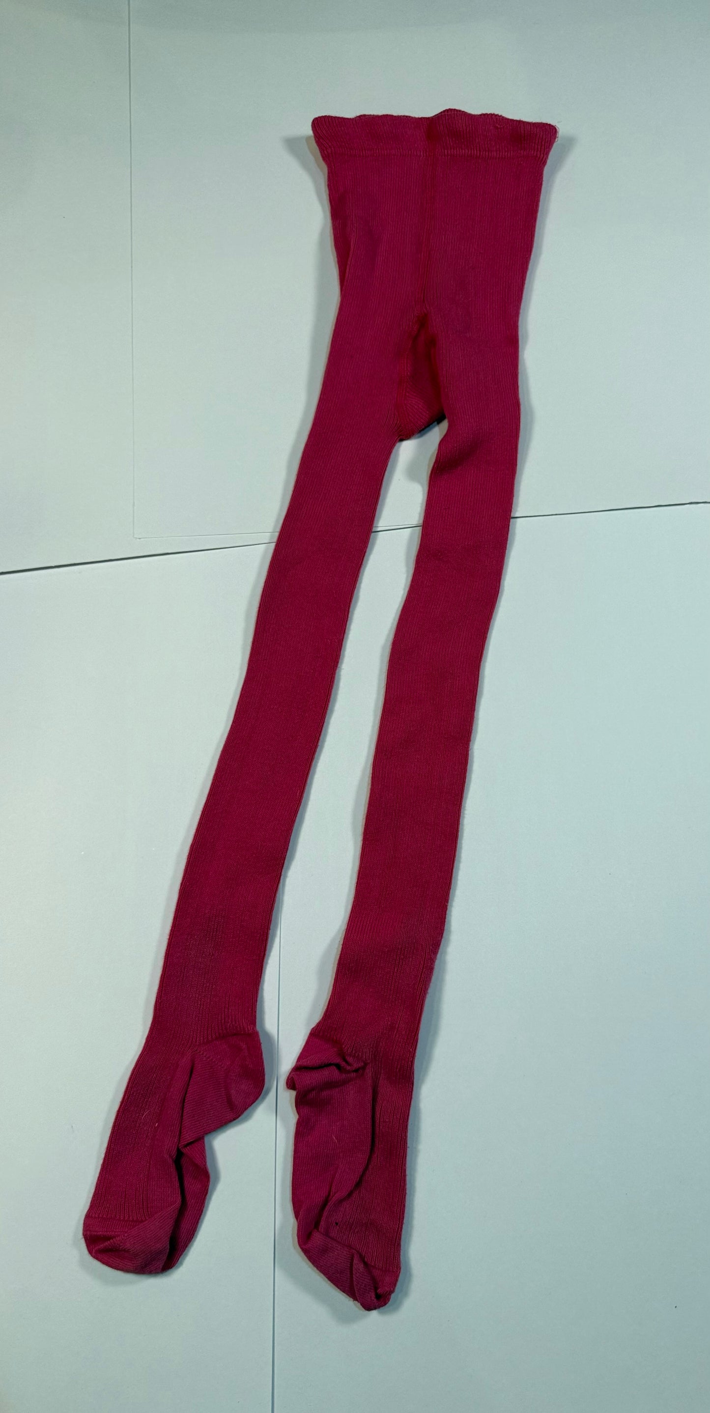 #180 Girls 4T Hanna Andersson Hot Pink Tights