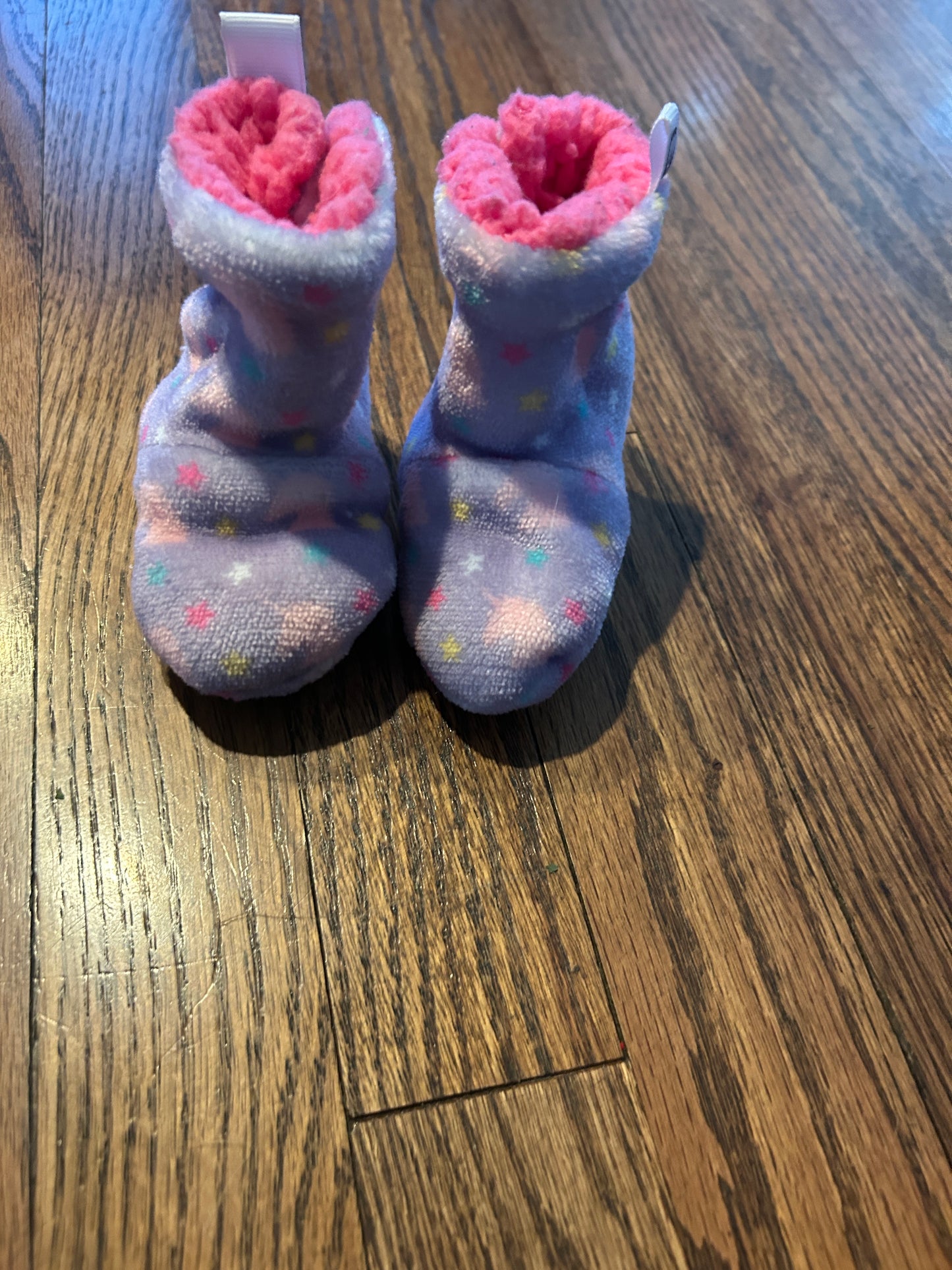 Seller # 35 fleece booties 6-12 months