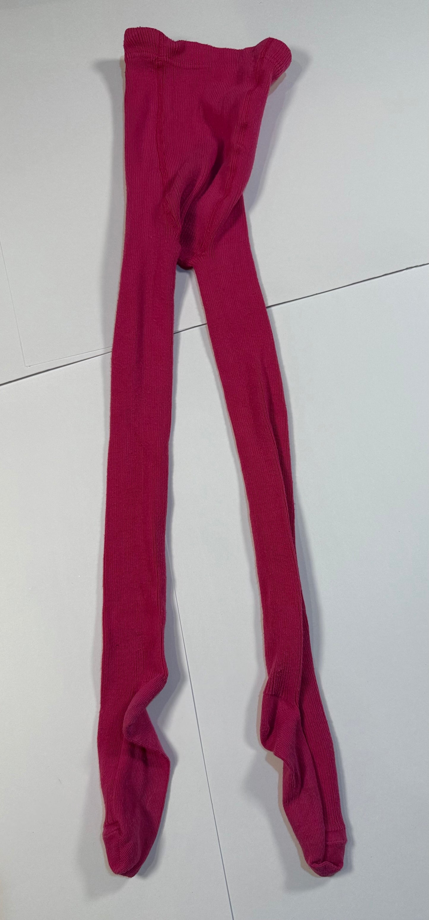 #180 Girls 4T Hanna Andersson Hot Pink Tights