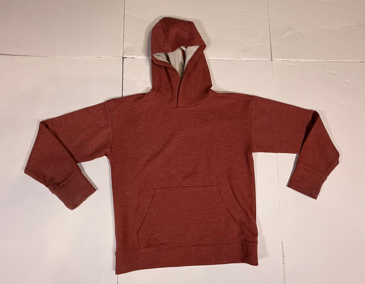 #141 Boys Large 10-12 All in Motion Athletic Hoodie Sweatshirt with Thumb Hole - Red