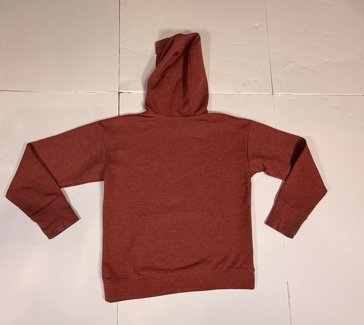 #141 Boys Large 10-12 All in Motion Athletic Hoodie Sweatshirt with Thumb Hole - Red