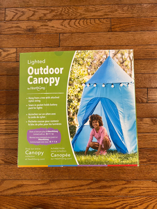 #24 outdoor lighted canopy
