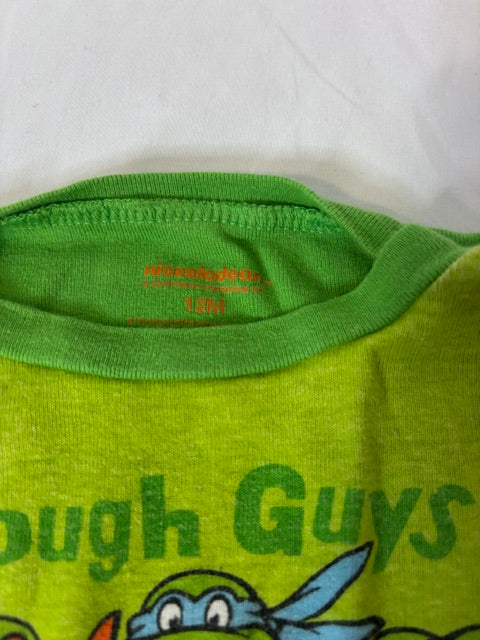 #90Teenage Mutant Ninja Turtles pajama set    Boys Size 12 months