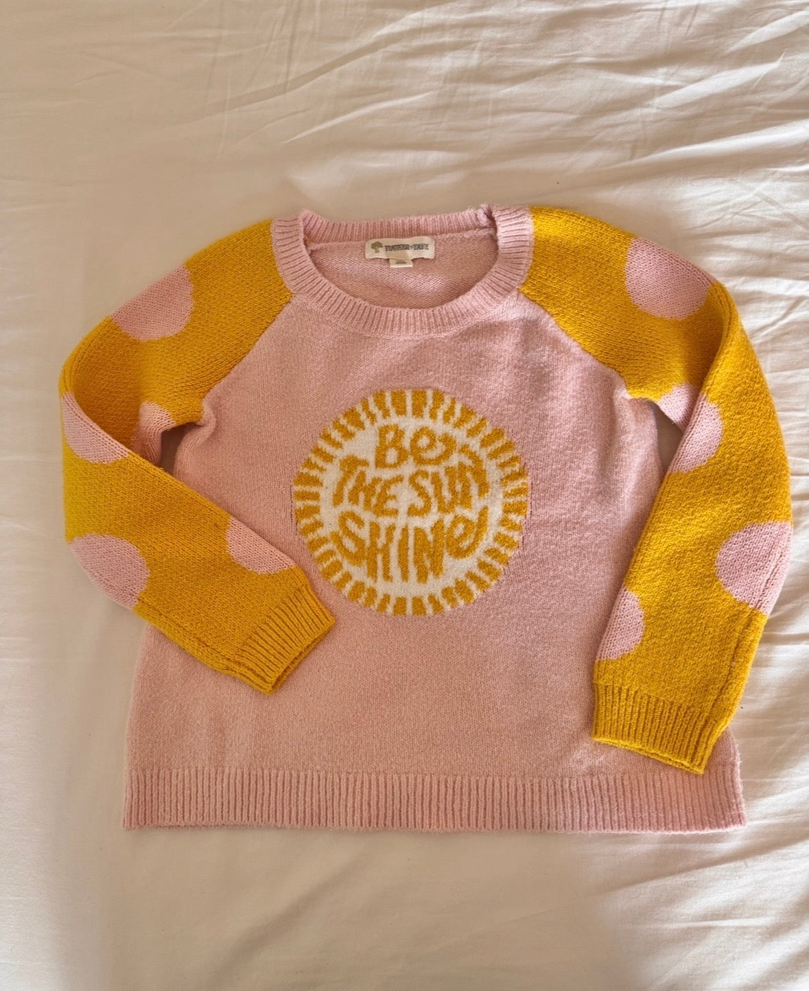 #127 Tucker and Tate Sunshine Sweater Girls 3T