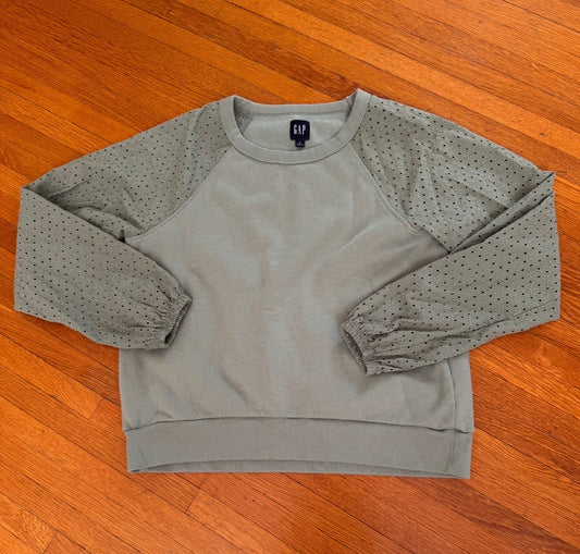 #127 Gap Puff Sleeve Sweatshirt Women's S