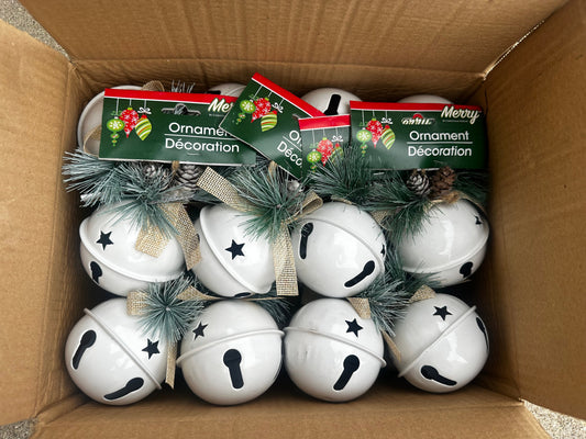 #77 New in Box Set of 24 Bell Ornaments