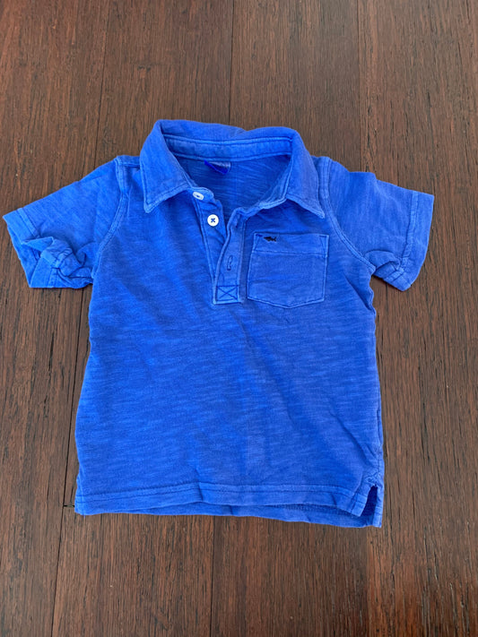 Seller 48, Carters blue polo, 12M