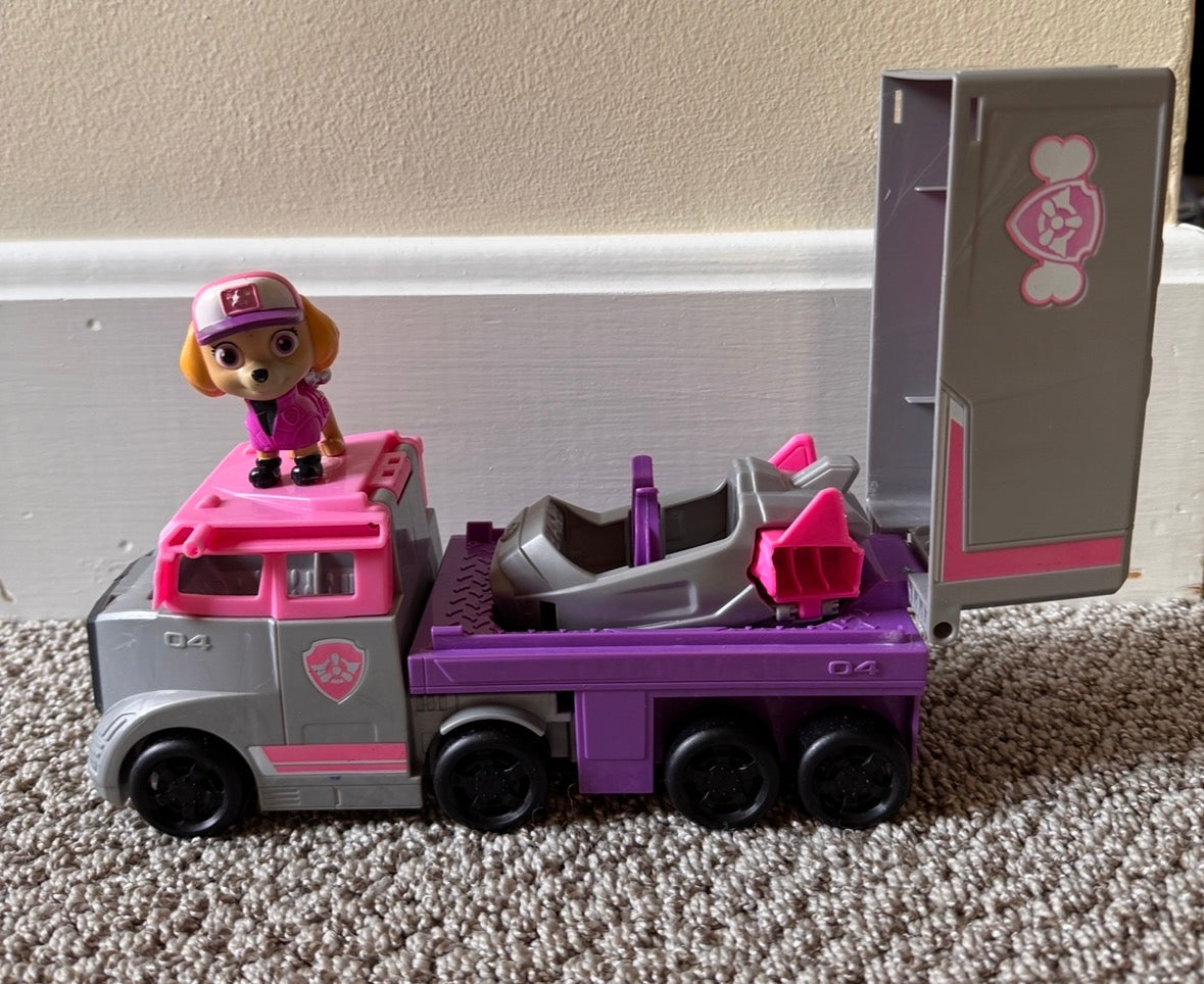 #127 Paw Patrol Skye Rescue Truck