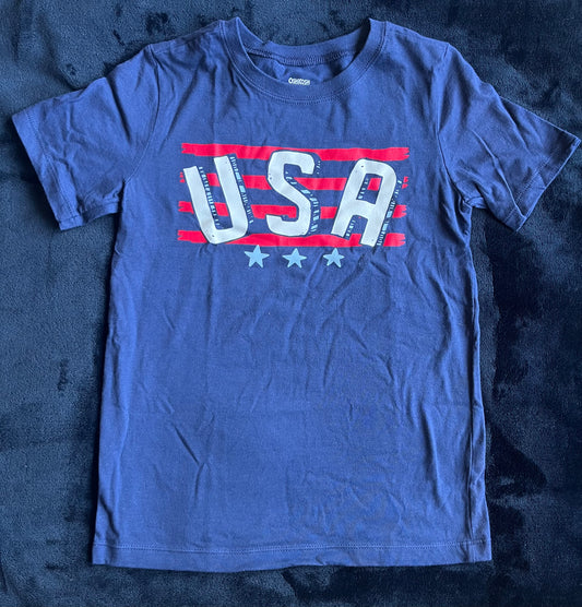 Seller #13 OshKosh size 7 boys USA shirt