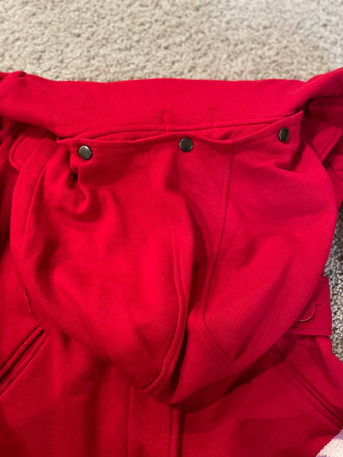 Women's S Forever 21 Red Hooded Jacket