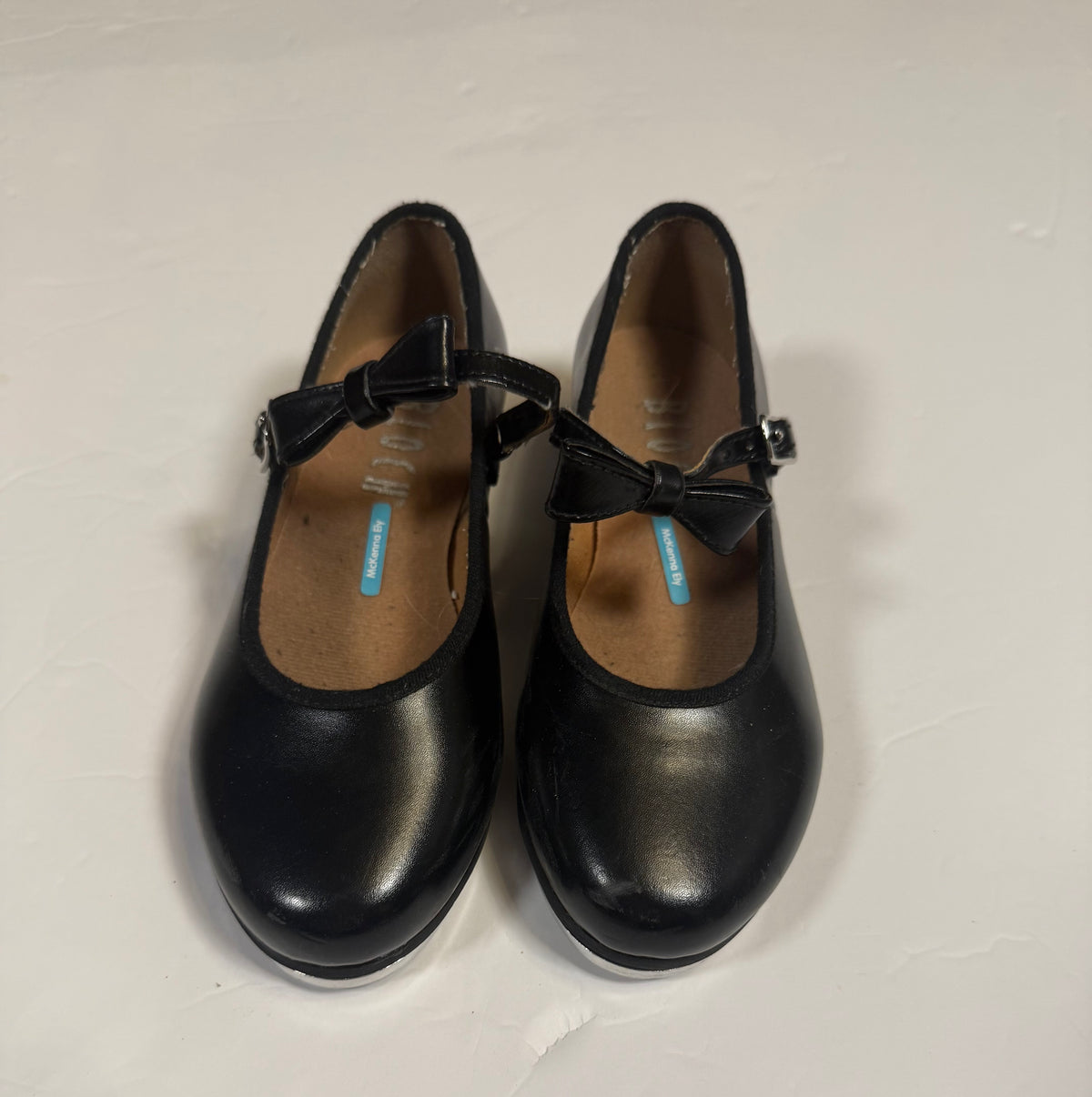 #141 Girls Size 12 Bloch Black Tap Shoes