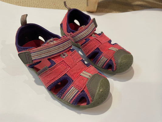 Pediped Flex Sahara Girl Waterproof Sandals Size 25/8.5 GUC