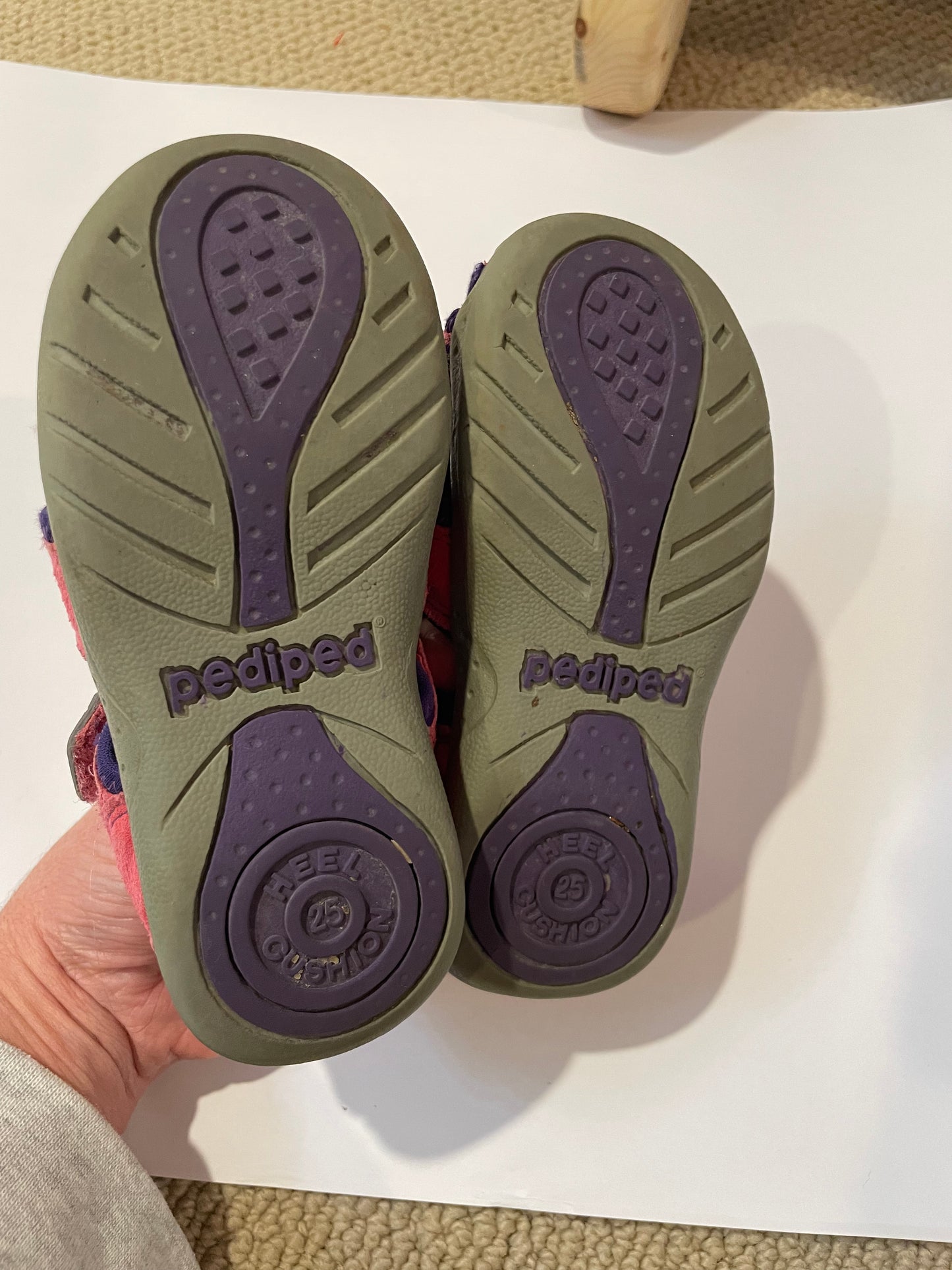 Pediped Flex Sahara Girl Waterproof Sandals Size 25/8.5 GUC