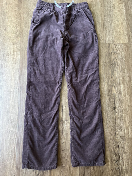 #124 Never Worn Gymboree Brown Corduroy Lined Pants Girls Size 8