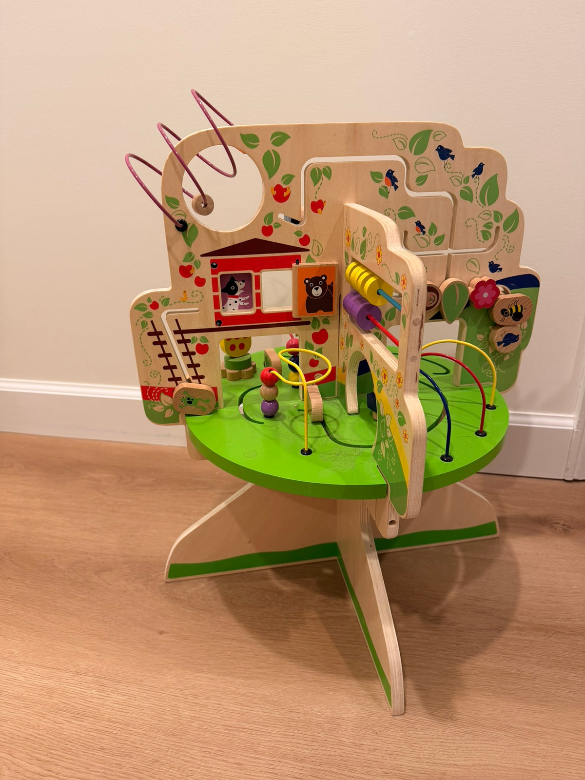 #85 Manhattan Toy Wooden Tree Top Adventure Activity Center, Montessori Toys