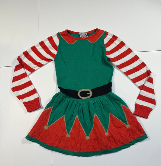#180 Girls 4-5 Elf Dress