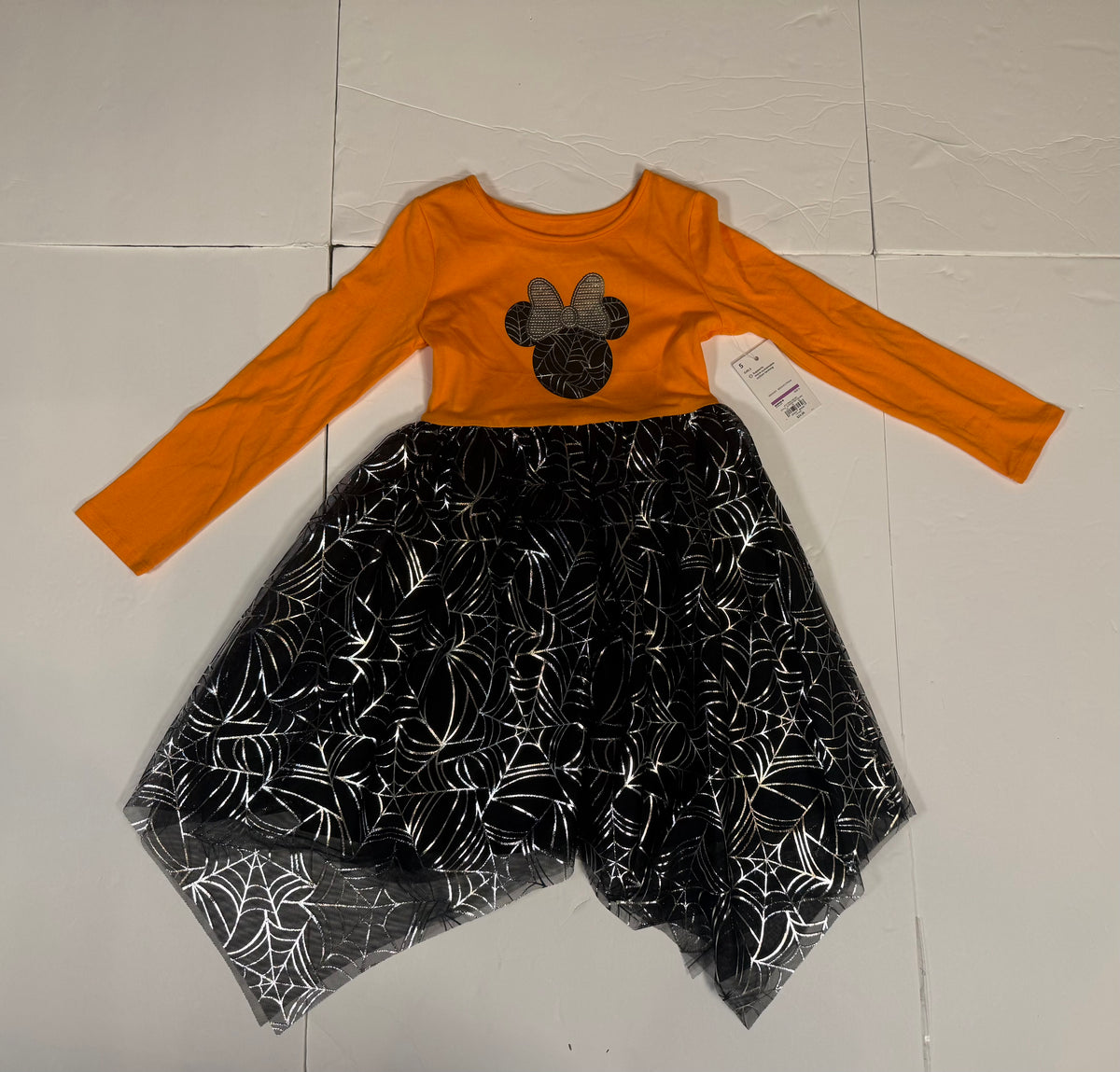 #141 Girls 5 NWT Disney by Jumping Beans Minnie Mouse Halloween Dress 1of 2 available