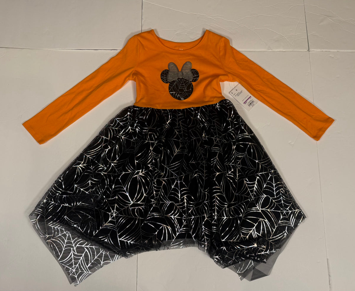 #141 Girls 5 NWT Disney by Jumping Beans Minnie Mouse Halloween Dress 1of 2 available