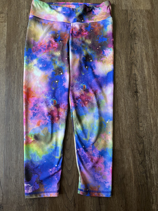 #124 EUC SO Multi-Colored Leggings Girls Size s (fits more like 10)