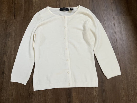 #124 EUC Express Cream Women's Cardigan Size XS