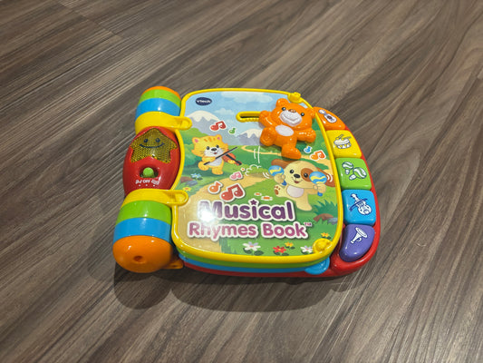 #138 -  - VGUC VTech - Musical Thymes Book - PU 45236