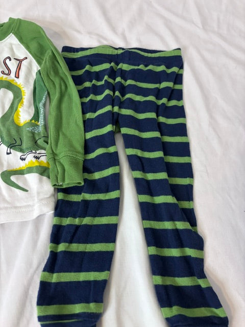 #90 Carter’s Boys 18 Months Alligator “Loudest Snore” 2-Piece Pajama Set