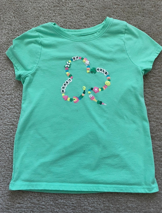 Seller 71: Cat and Jack girls XS (4/5) short sleeve shirt