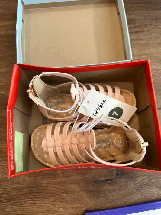 #24 brand new size 7 sandals