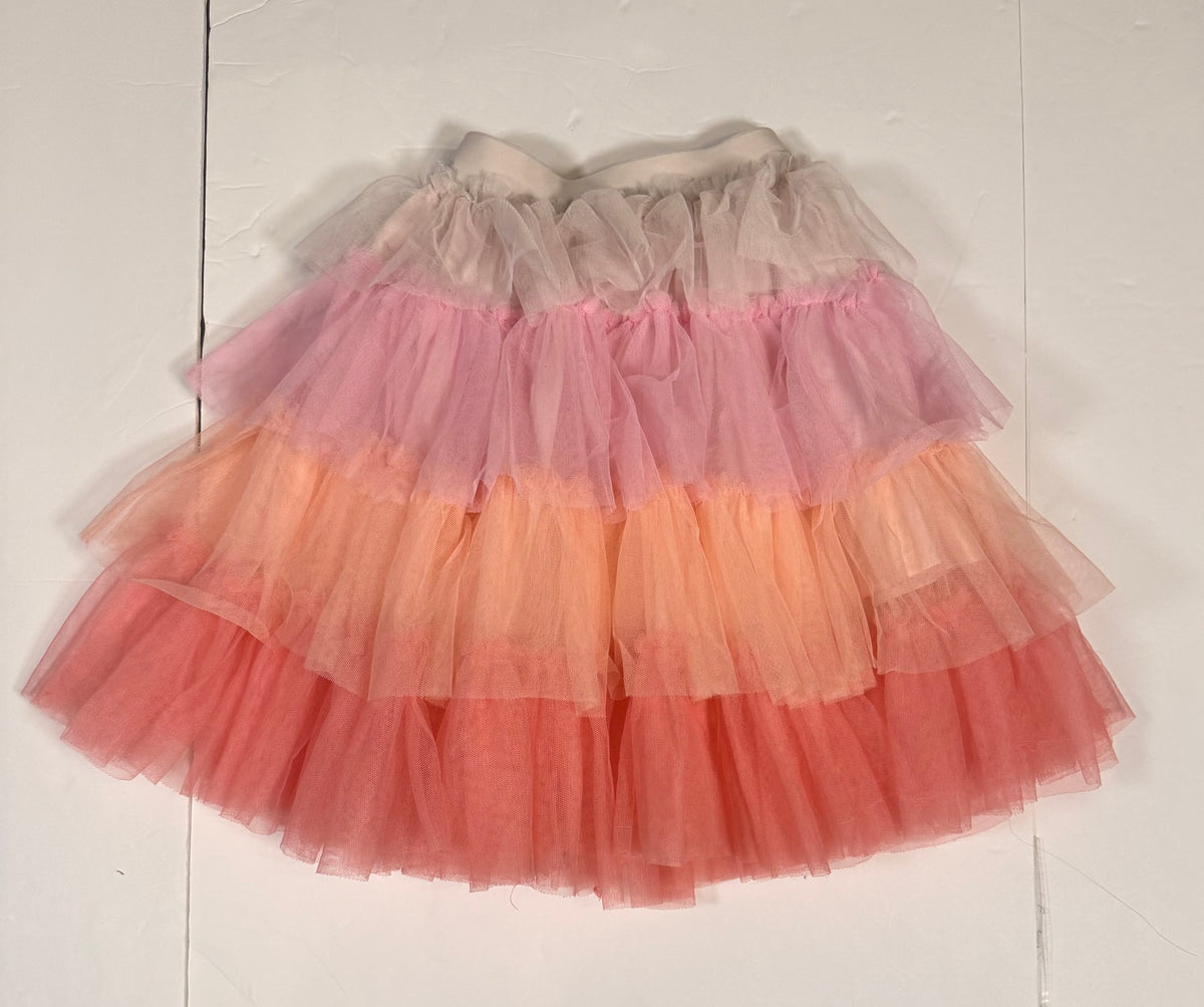 #141 Girls 3-4 Cotton on Kids Pink Tiered Tulle Kids