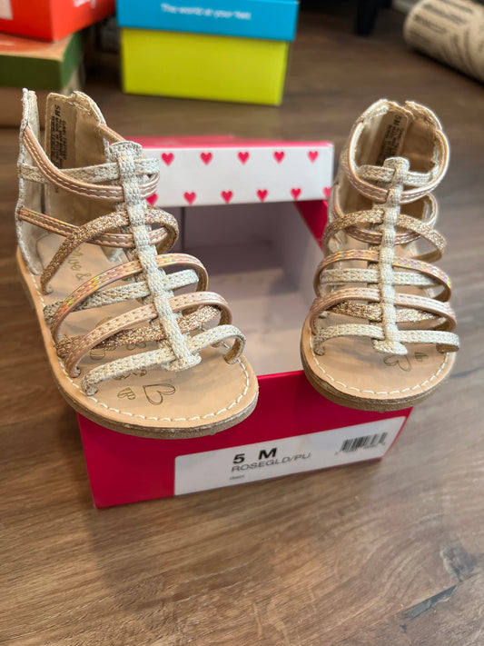 #24 girls sandals size 5