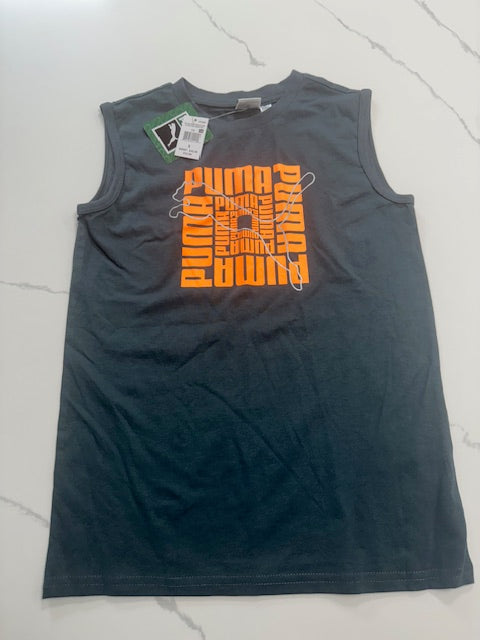 #222 Boys Puma Sleeveless Shirt NWT Sz 8