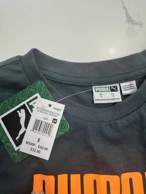#222 Boys Puma Sleeveless Shirt NWT Sz 8