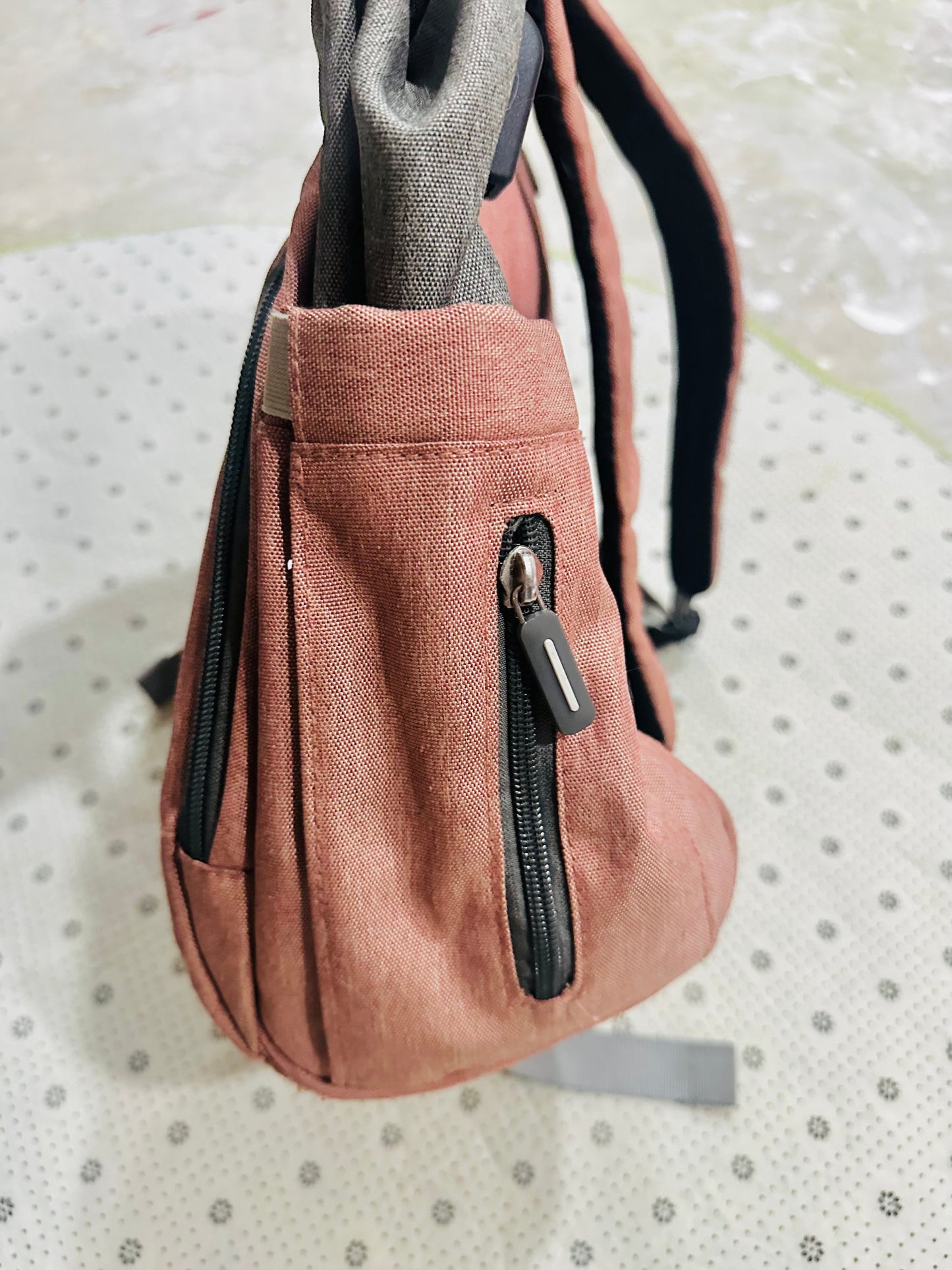 #77 EUC Multi-Pocket Backpack Diaper Bag