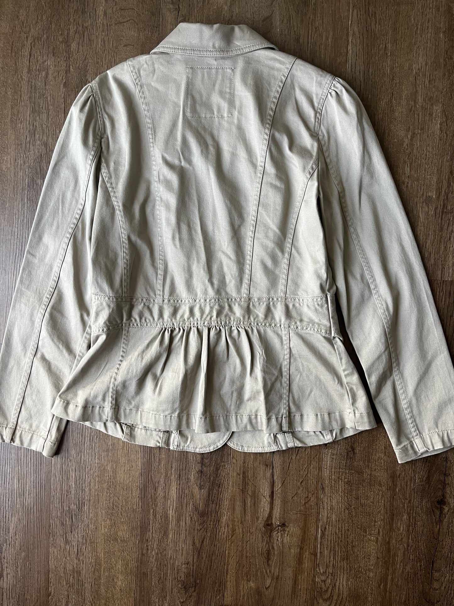 #124 EUC Sonoma Women's Taupe Jacket Size M
