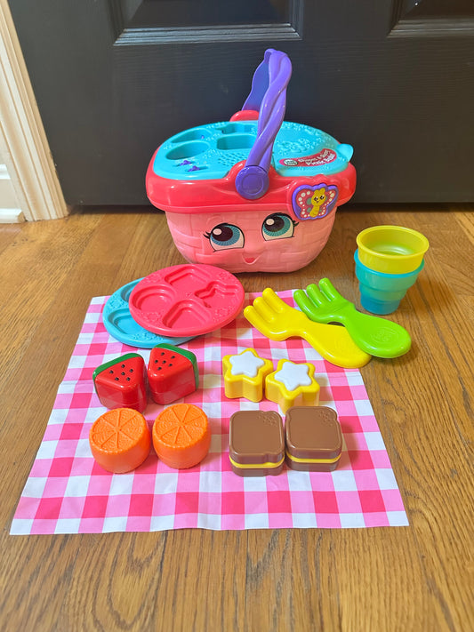 #65 LeapFrog Shapes & Sharing Picnic Basket