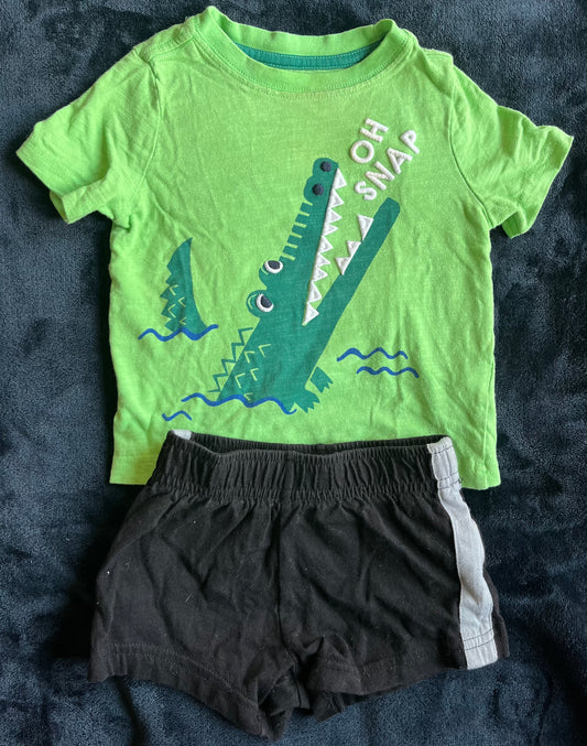 Seller #13 Gymboree 6 months shirt with other brand shorts