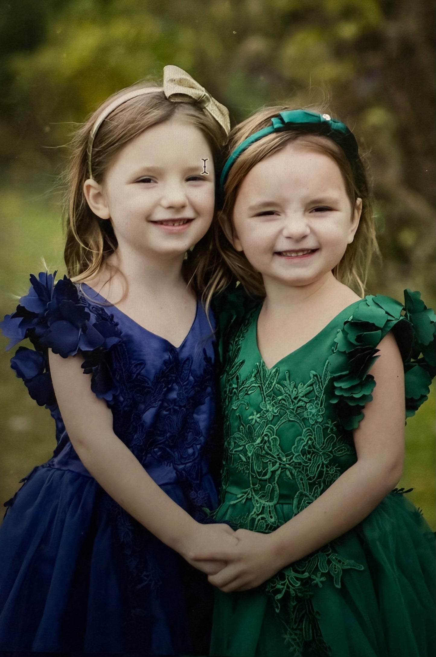 #180 Girls 4/5T (Tag 8/110) Faux Trish Scully Tulle Dress