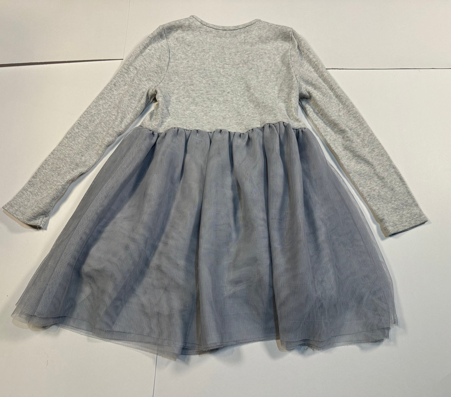 #180 Girls 4T Old Navy Gray Tulle Dress