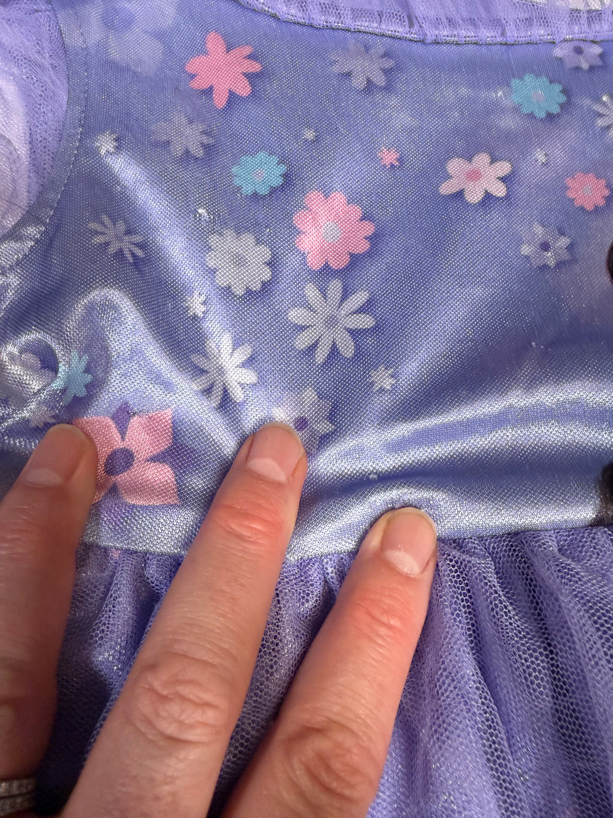 #141 Girls Encanto Nightgown Bundle Disney XS 4/5 Isabela Purple Flower and Disney 5 Encanto Sisters (Isabela, Mirabel, Luisa)