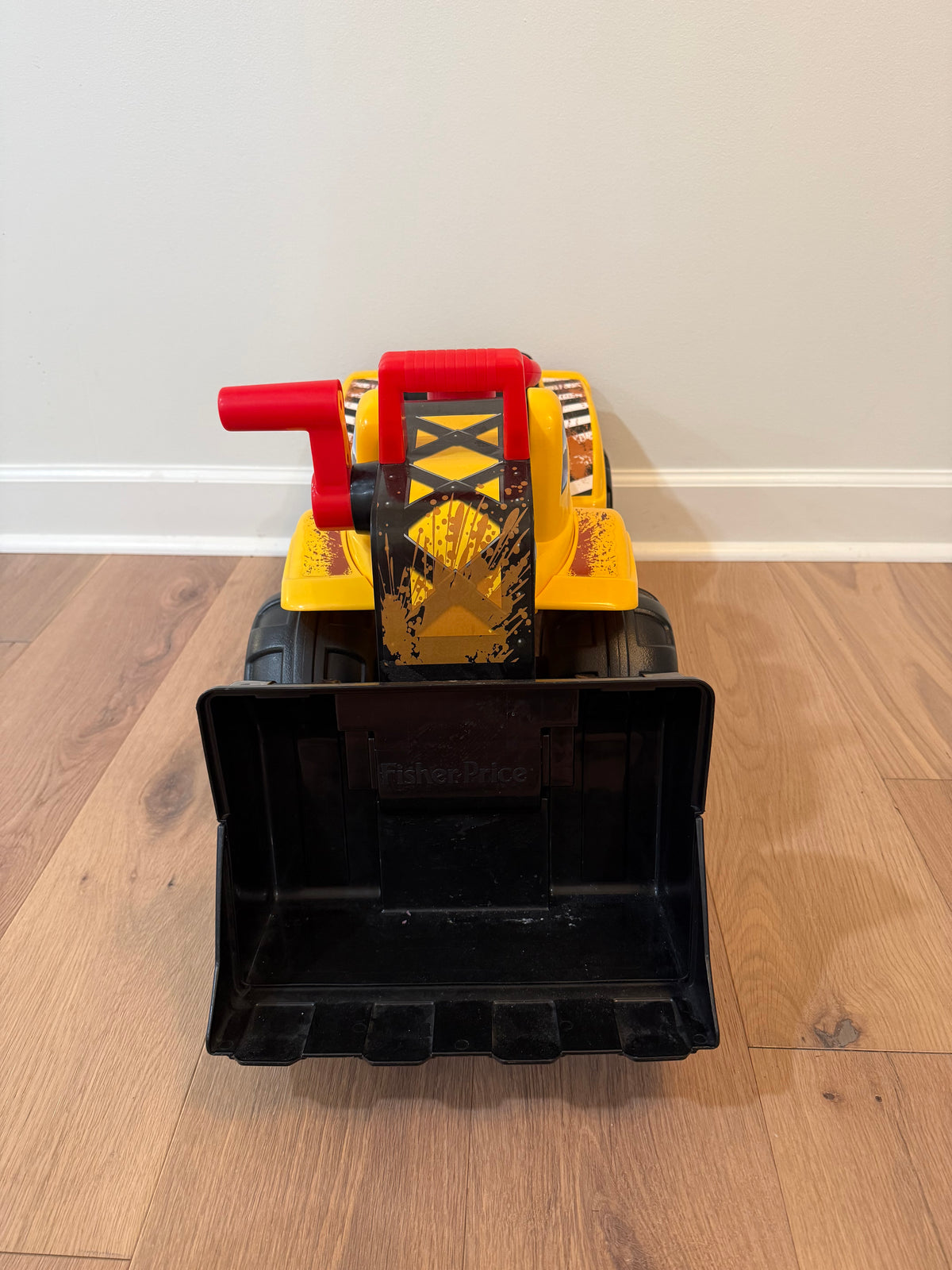 #21 Fisher-Price Big Action Load N' Go Push Ride-On with Working Front Loader