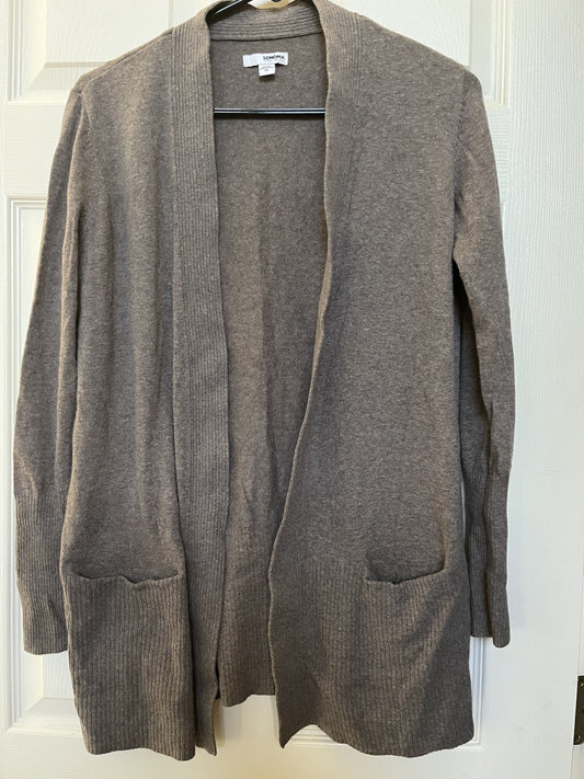 #124 Sonoma Women's Taupe Cardigan Size M