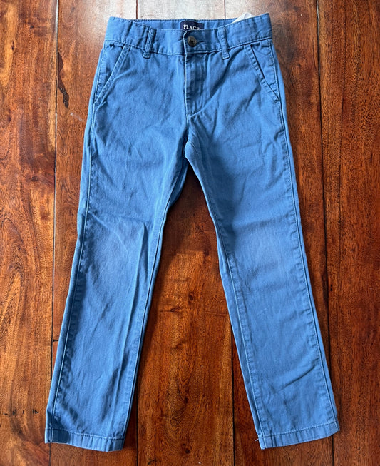 #66 7 Children’s Place light blue pants with adjustable waist, VGUC