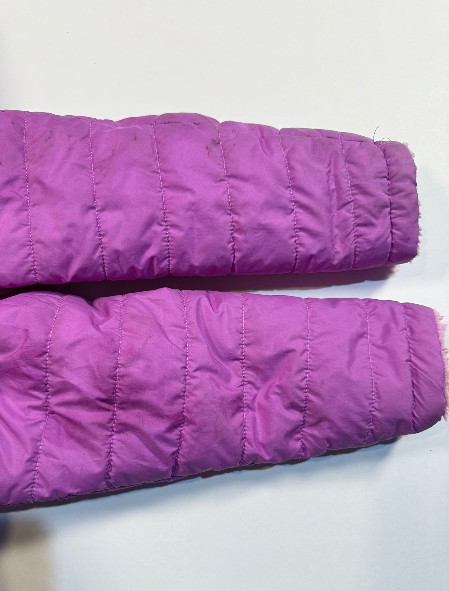#180 Girls 4T The North Face Purple Reversible Down Jacket