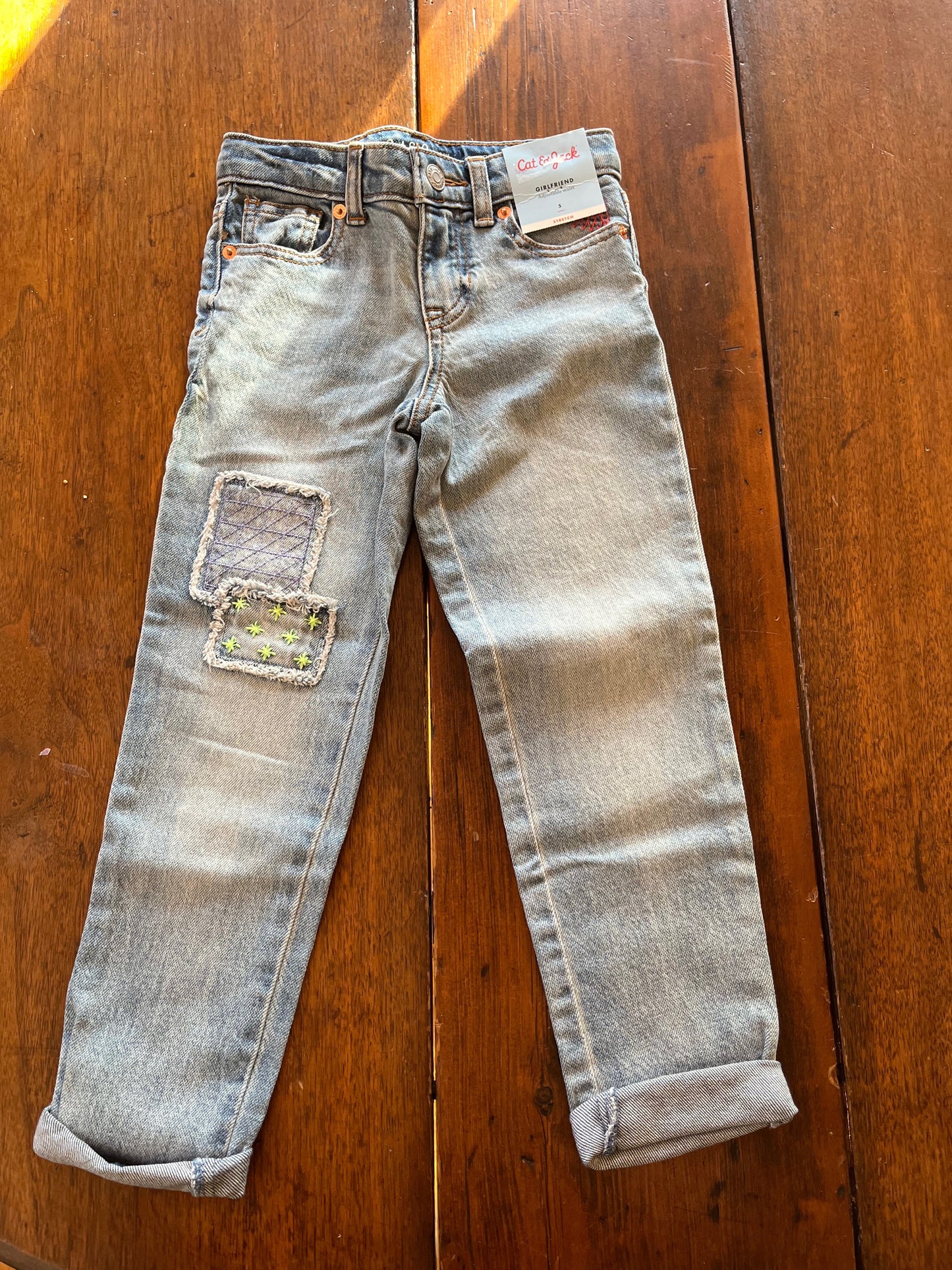 Cat & Jack Girls Jeans Size 5 - NWTs