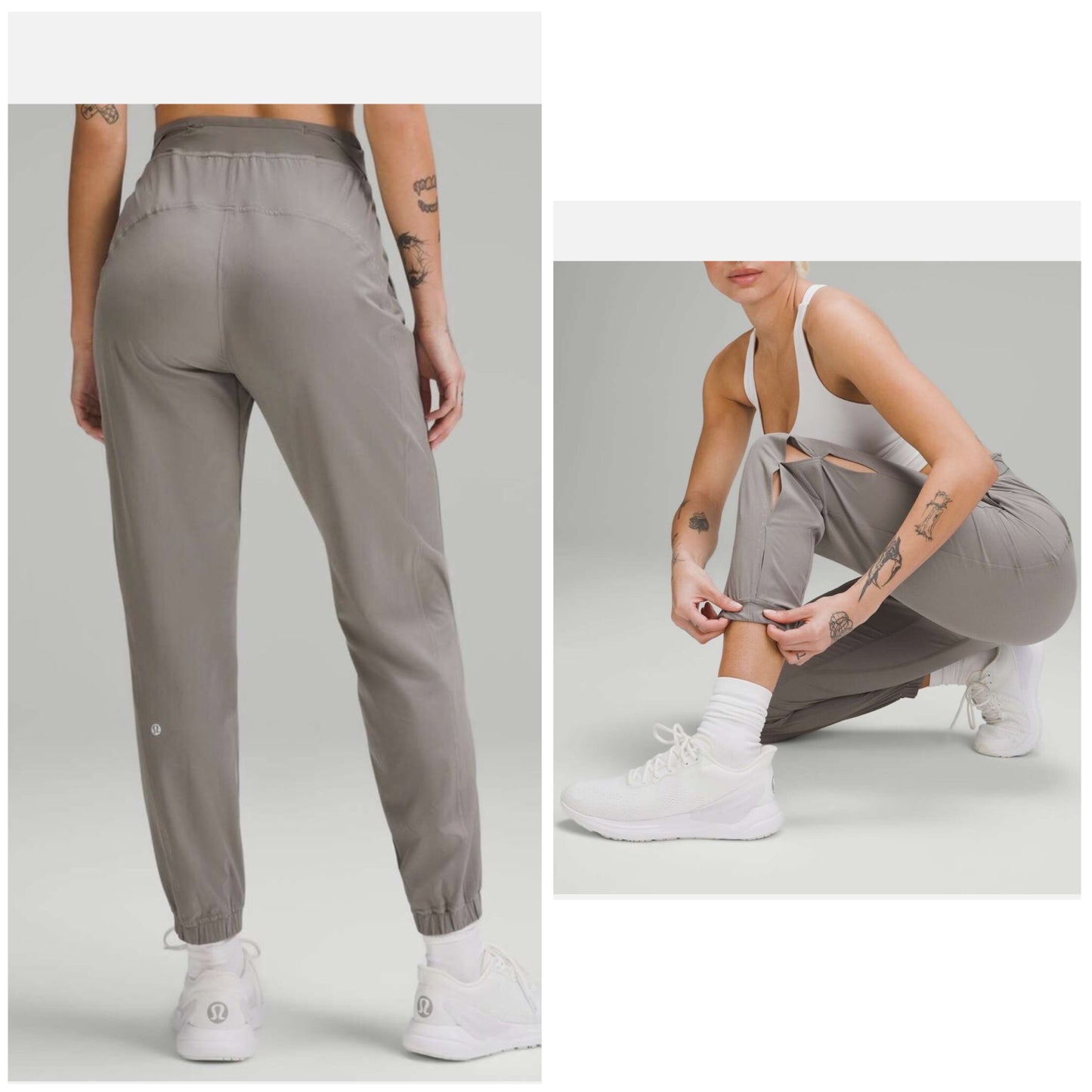 PPU Oakley Women’s Lululemon Adapted State High-Rise Jogger, Airflow Carbon Dust Size 6