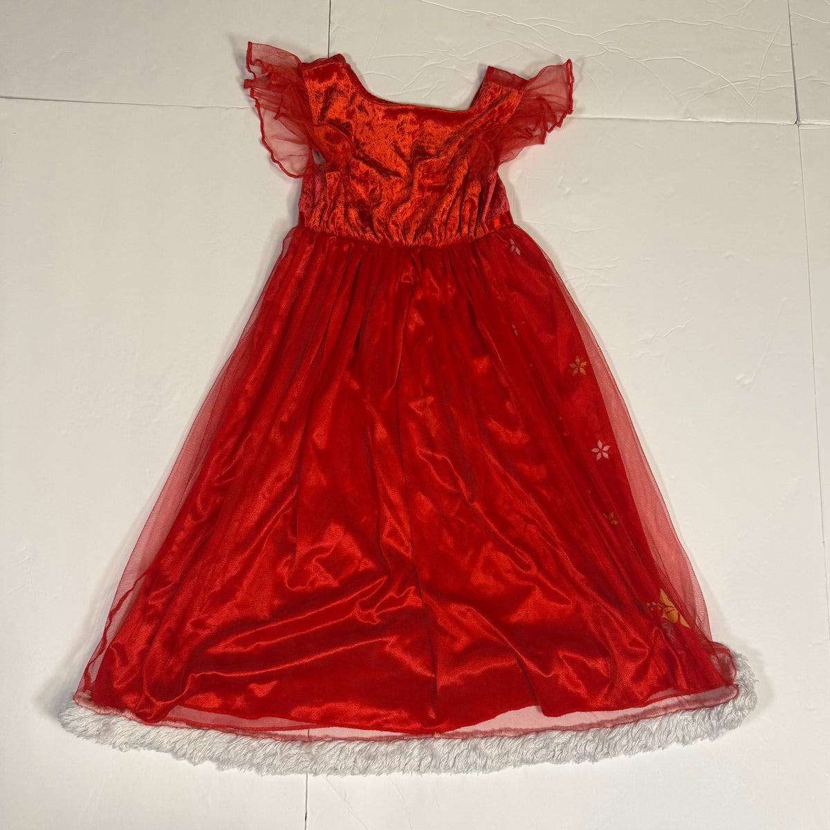 #141 Girls 5T Disney Holiday Princess Tulle Nightgown 2 of 2 available
