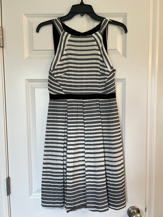 #173-Anthropologie striped dress women's size 6