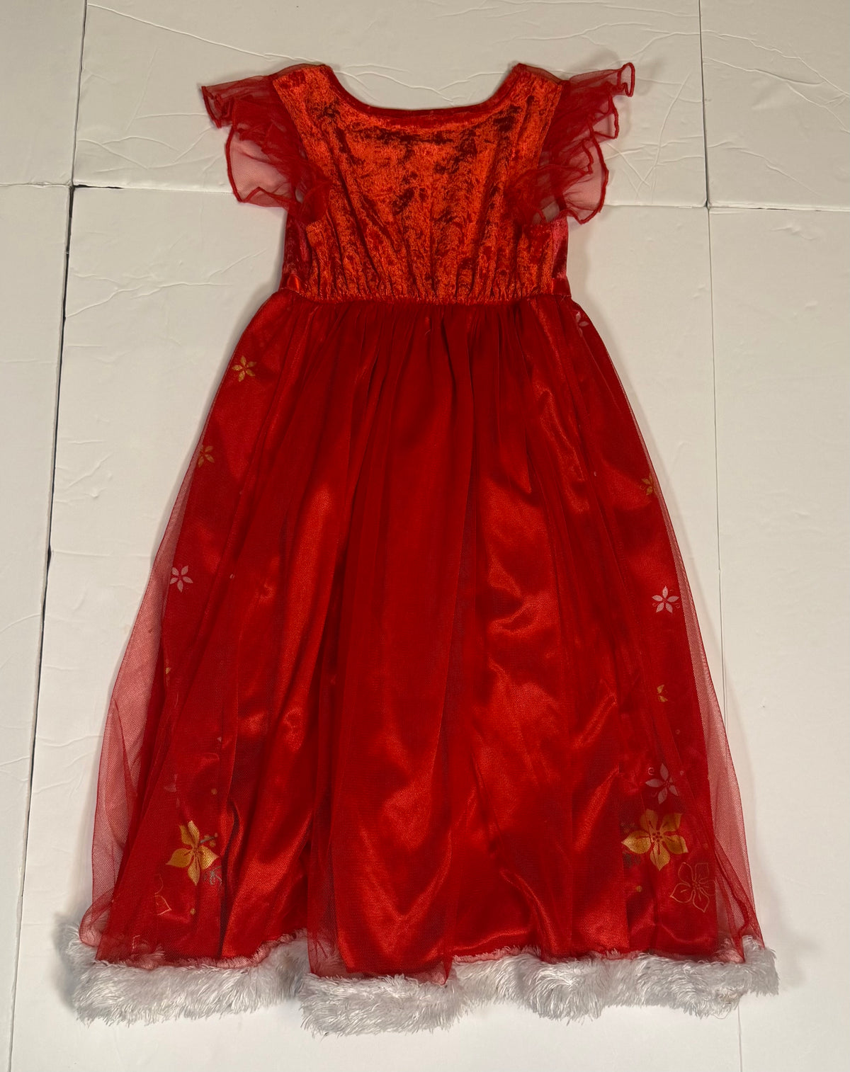 #141 Girls 5T Disney Holiday Princess Tulle Nightgown 2 of 2 available