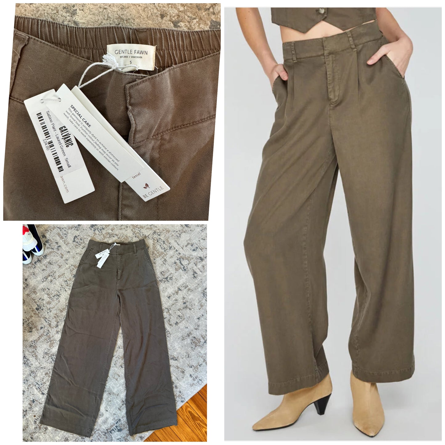 PPU Oakley NWT Boutique brand, Women’s Wide Leg Pant, Size S